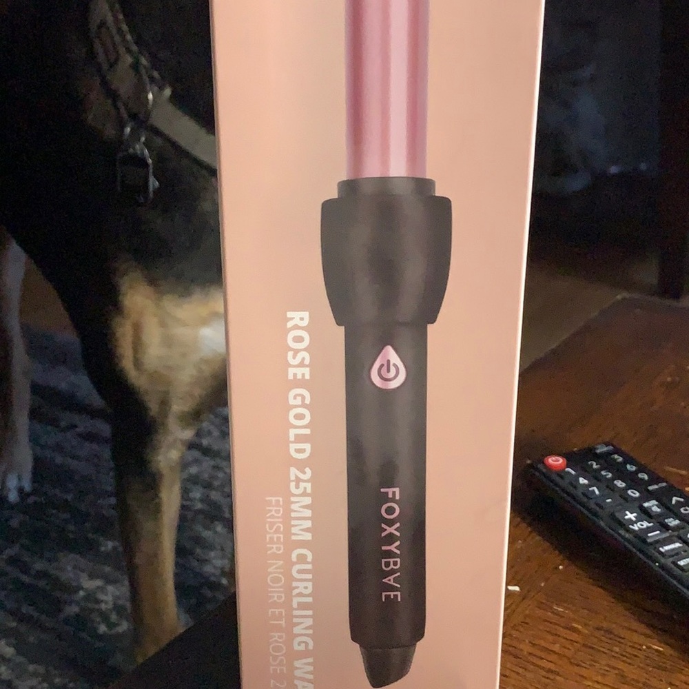 Curling wand